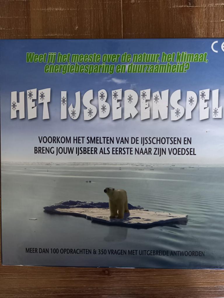 Het IJsberenspel - Educatief bordspel over klimaat, Vijf spelers of meer, Ophalen, Zo goed als nieuw, Jolly 'R Games