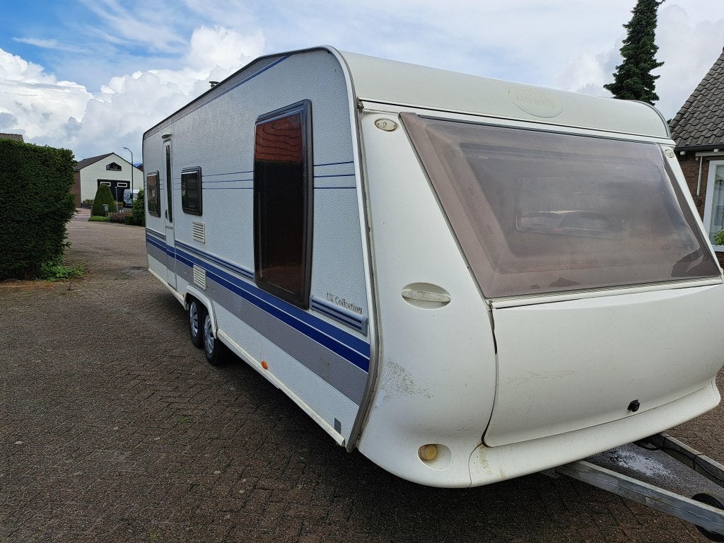 Hobby Vip 640 UK Voortent, schade, Caravans en Kamperen, Rondzit, Hobby, Bedrijf, Schokbreker