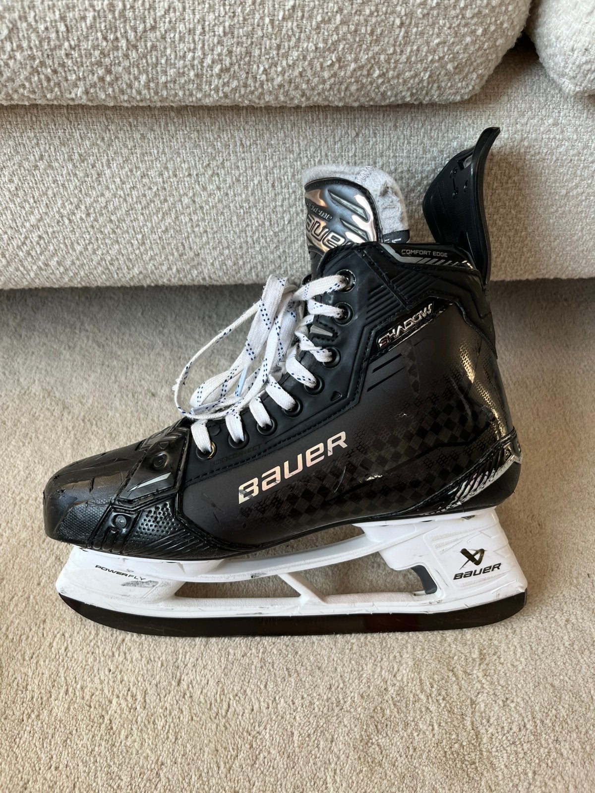 Bauer Supreme Shadow 9.5 Fit 1, Ophalen of Verzenden, Zo goed als nieuw, Schaatsen