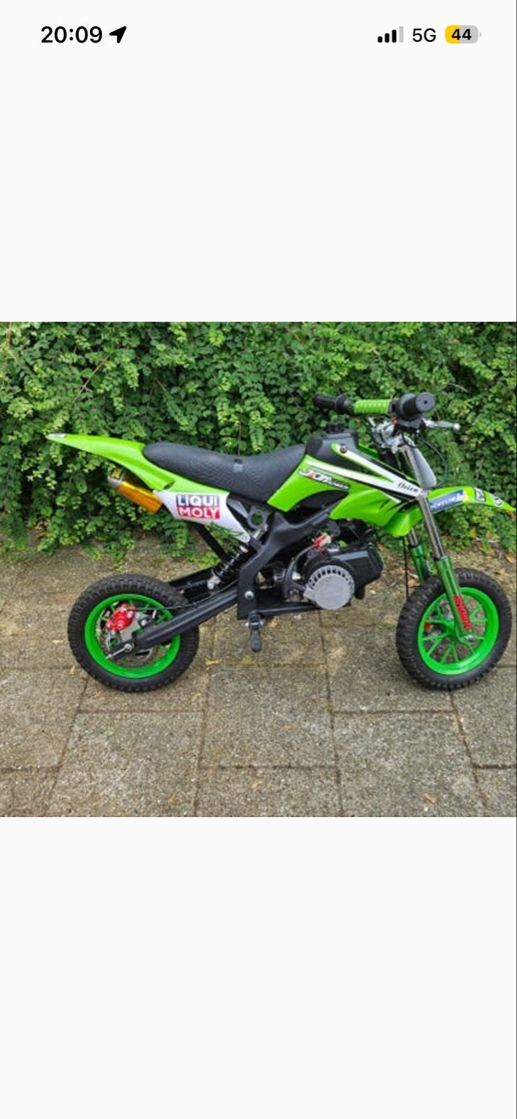 Minibike - Leuk voor crossen en stunten, Ophalen of Verzenden, Gebruikt, Schijfrem, Dirtbike