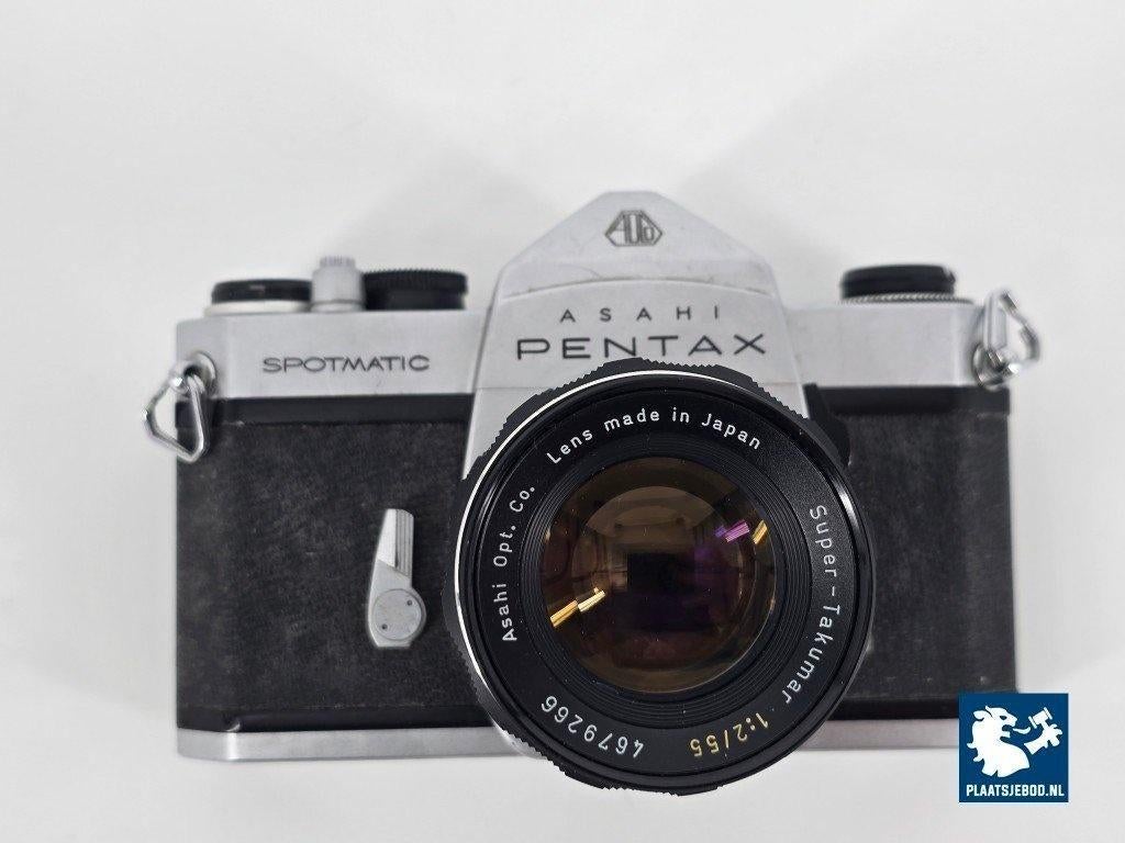 Asahi Pentax Spotmatic w/ Super Takumar 55m, Audio, Tv en Foto, Fotocamera's Analoog, Ophalen of Verzenden, Gebruikt, Spiegelreflex