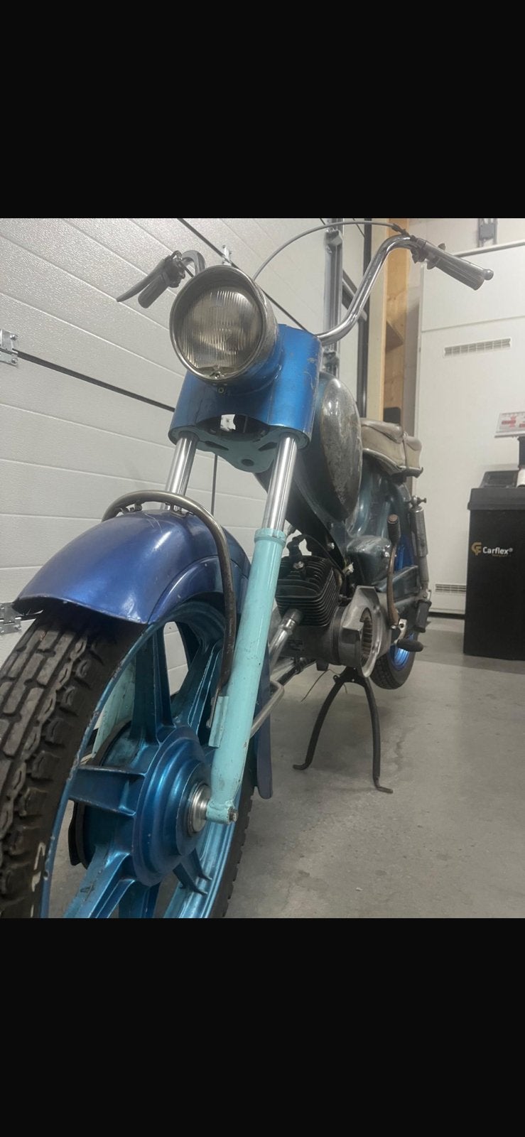 Zundapp 433 schuurvondst met kenteken, Ophalen of Verzenden, Gebruikt, Overige modellen