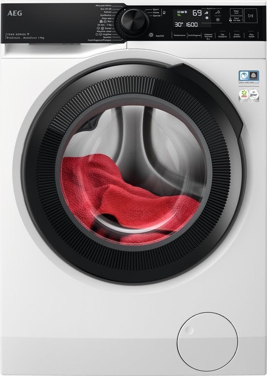 AEG wasmachine LR7696AAD4 - 7000 serie - ProSteam, AEG, Minder dan 85 cm, Postbus 1038 5602 BB Eindhoven, Energieklasse A of zuiniger