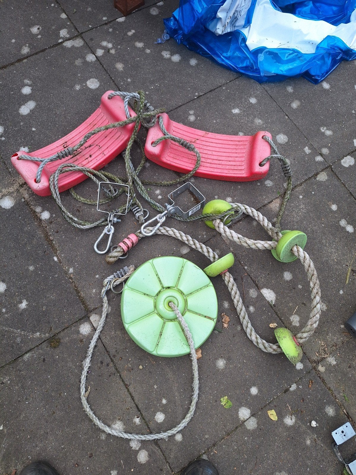 Schommel en klimrek accessoires met beugels, Ophalen, Gebruikt, Schommel