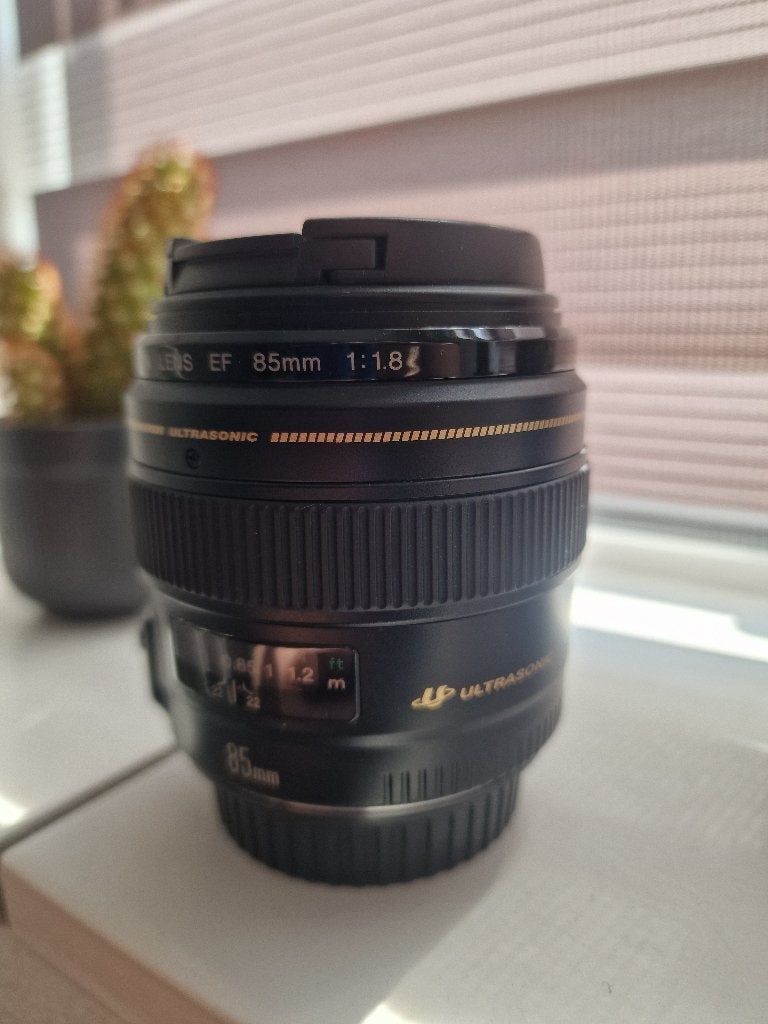 Canon EF 85mm 1: 1.8, 85 mm, Canon, Zo goed als nieuw, Canon EF