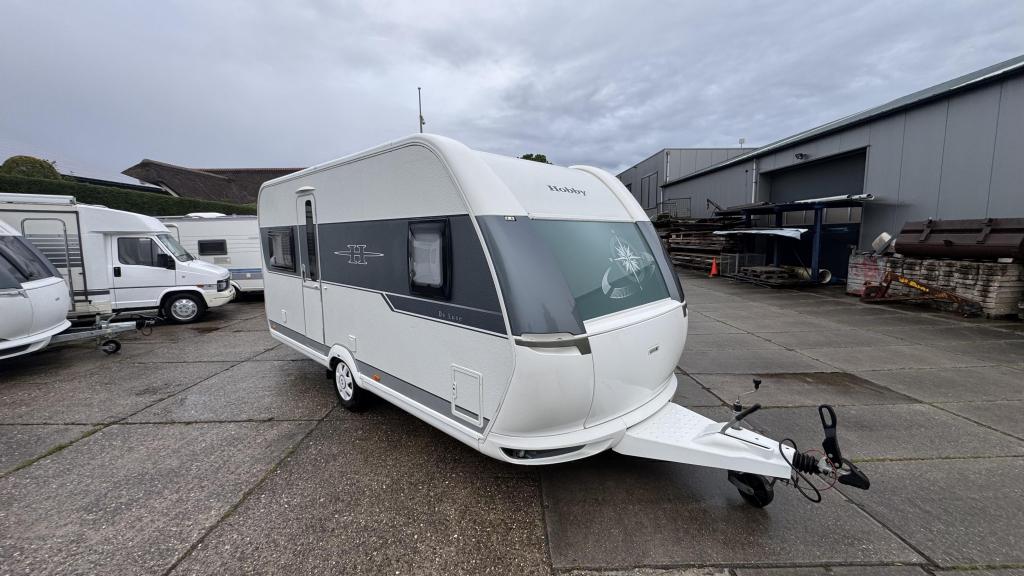 Hobby De Luxe 460 UFe 2015 4 pers met nieuwe voortent, Caravans en Kamperen, Caravans, Schokbreker, Rondzit, Hobby, Bedrijf