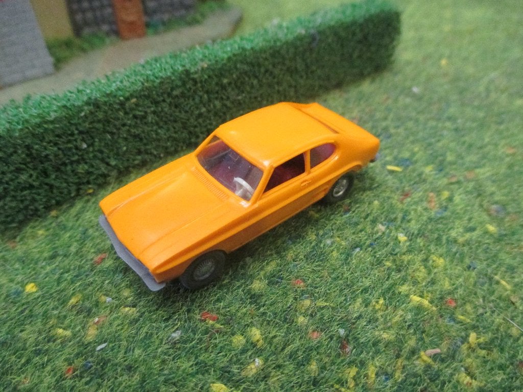 1968 Ford Capri Mk.1 - Wiking oranje, Hobby en Vrije tijd, Modelauto's | 1:87, Ophalen of Verzenden, Zo goed als nieuw, Auto, Wiking