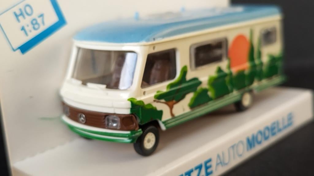 Hymer Camper 1:87 H0 Rietze Pol, ., Rietze, Rietze, Ophalen of Verzenden