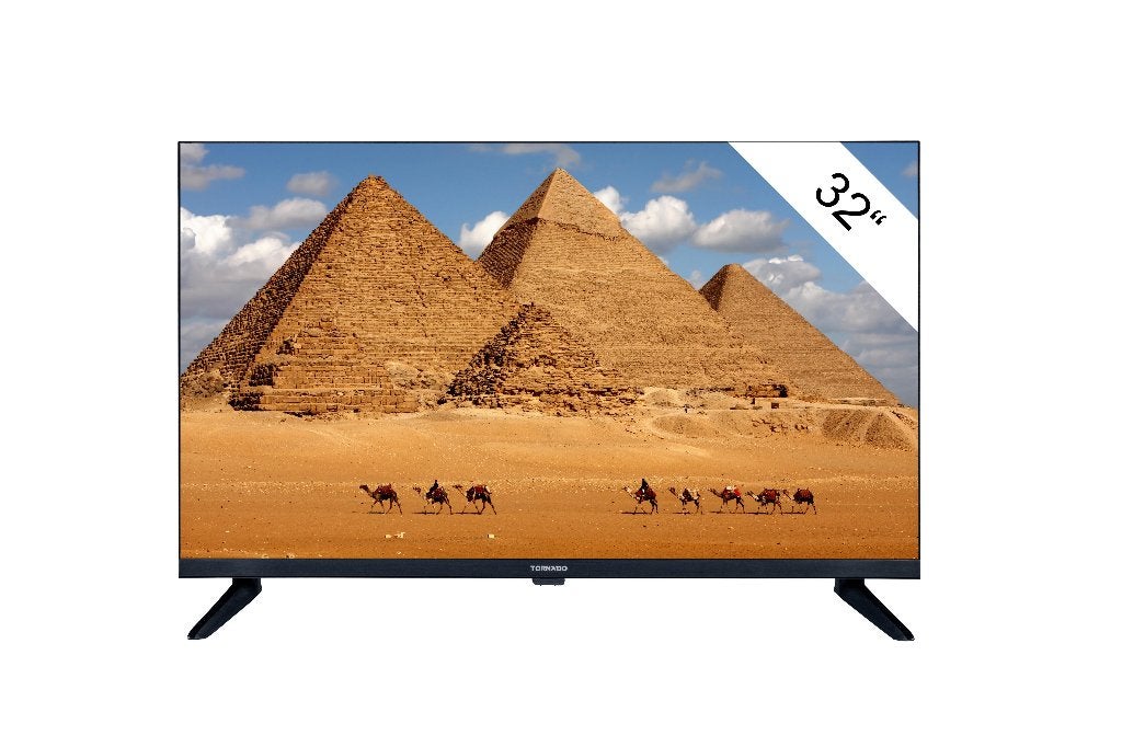 NIEUW: TORNADO 32" Smart TV – Nog in gesloten verpakking!, 50 Hz, HD Ready (720p), Nieuw, Minder dan 40 cm