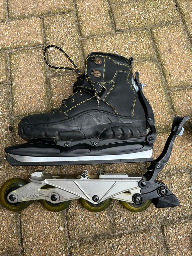 Skeeler/Schaatsen heren maat 43. ZGAN, Sport en Fitness, Skeelers, Zo goed als nieuw, Inline skates 4 wielen, Overige merken, Heren