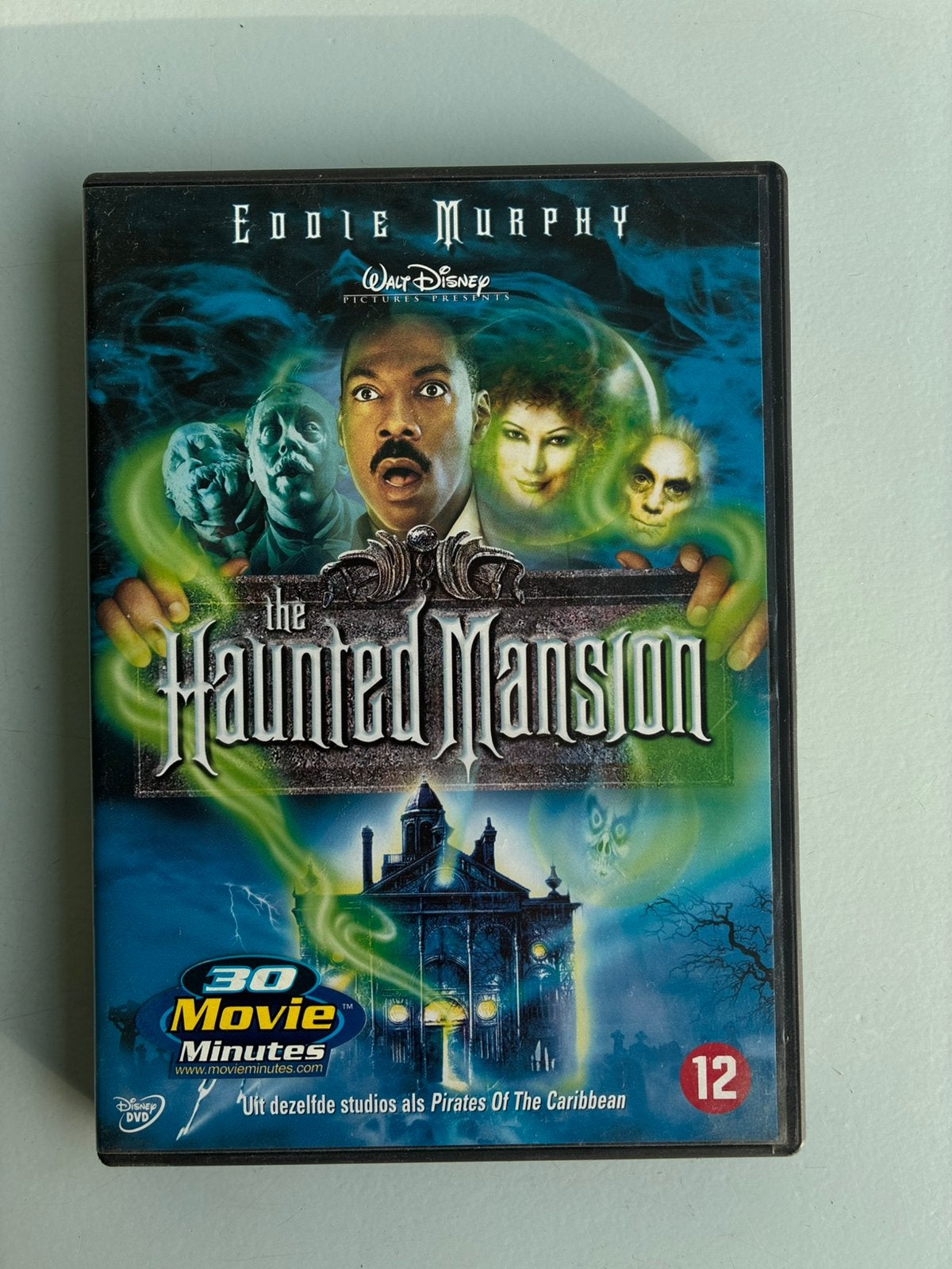 The Haunted Mansion (DVD, Disney, Eddie Murphy), Alle leeftijden, Ophalen of Verzenden, Zo goed als nieuw