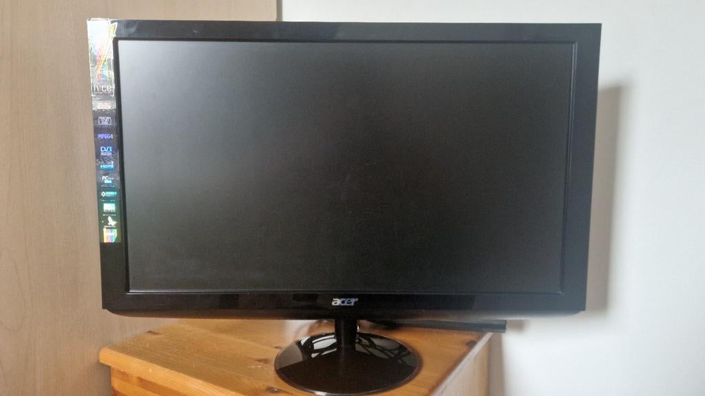 Acer TV en monitor met afstandsbediening, Audio, Tv en Foto, Televisies, 50 Hz, LCD, Zo goed als nieuw, 40 tot 60 cm