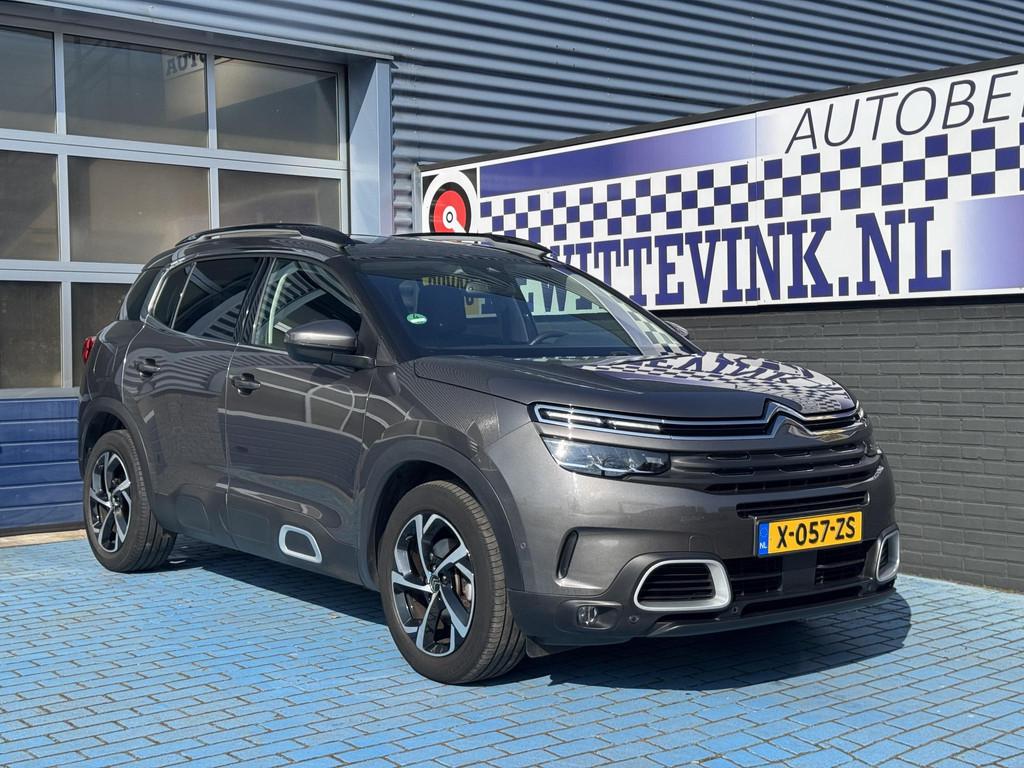 Citroen C5 Aircross 1.2 AUTOMAAT ADAP CRUISE STOELVER. APPLE, Auto's, 12 maanden, 15 km/l, Gebruikt, Euro 6