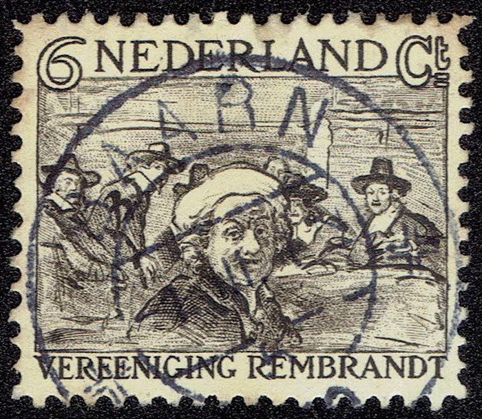 Nederland 1930, Rembrandt, 6+5 cent, Postzegels en Munten, Verzenden, T/m 1940, Gestempeld