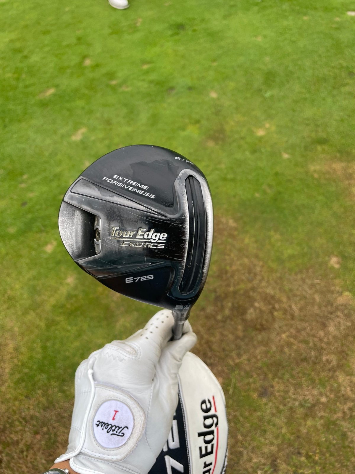 Tour edge exotics e25 houten 5, Sport en Fitness, Golf, Ophalen, Zo goed als nieuw, Club