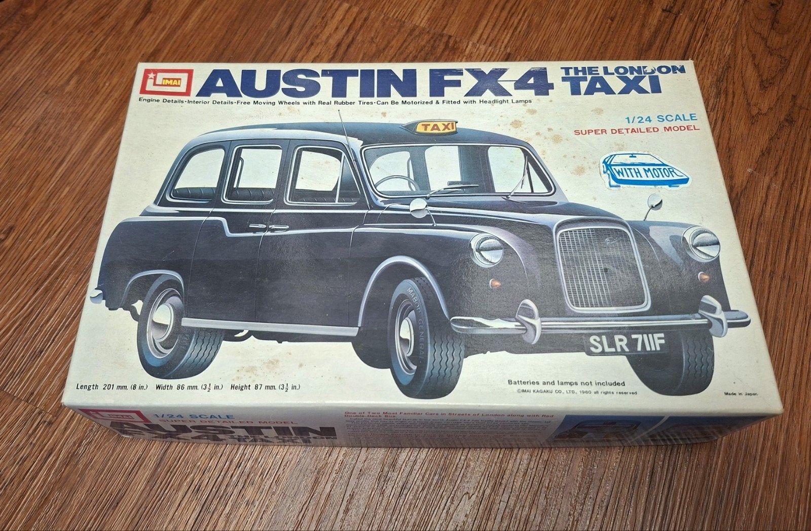 TAXI 1/24 bouwdoos IMAI Austin FX 4 the Londen taxi, Ophalen of Verzenden, Groter dan 1:32, Auto, Overige merken
