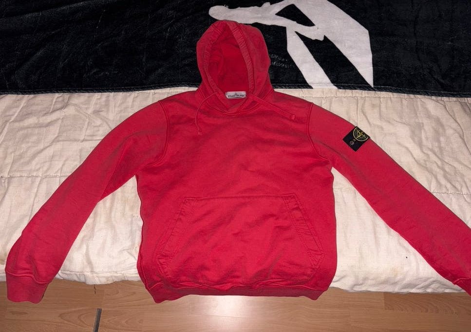 Stone Island hoodie maat S, Ophalen of Verzenden, Zo goed als nieuw, Maat 46 (S) of kleiner, Rood