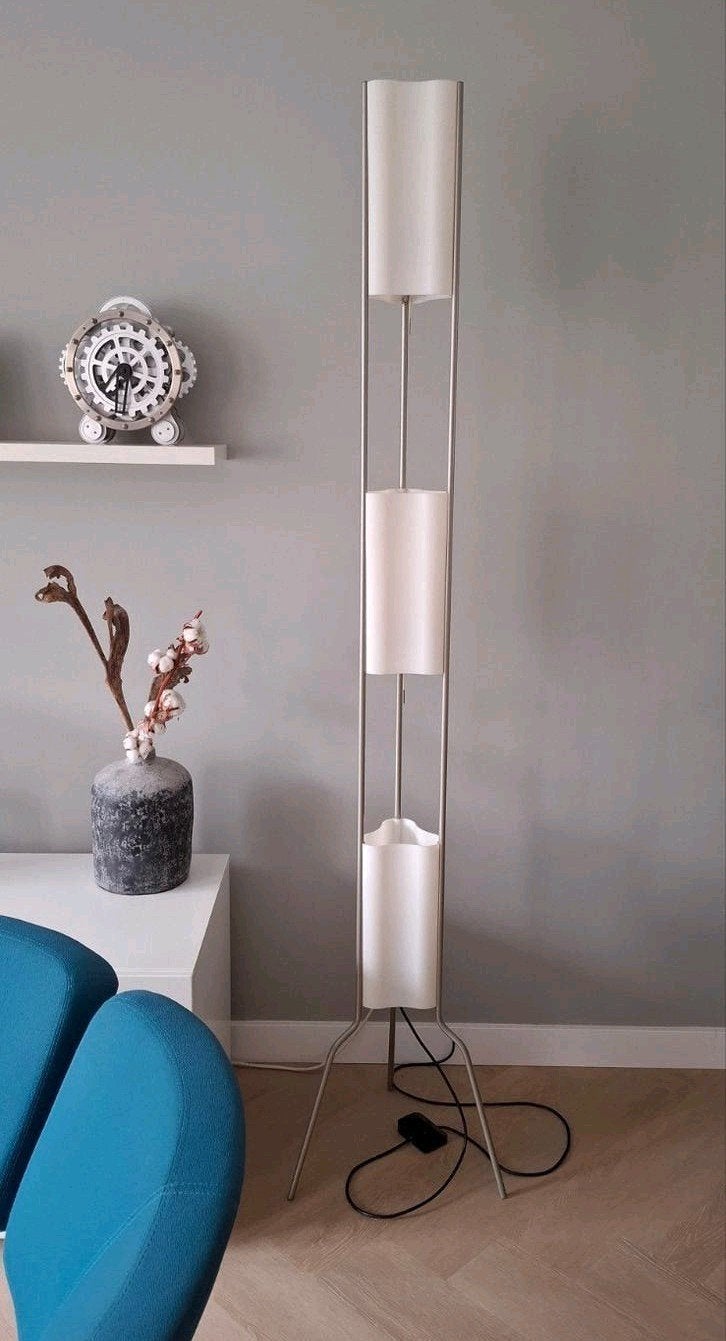 Foscarini Totem Terra design vloerlamp, Huis en Inrichting, Lampen | Vloerlampen, Ophalen, E27 (groot), Zo goed als nieuw, Metaal