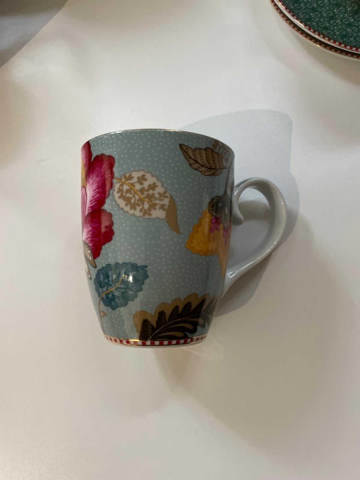 Pip Studio mok met bloemenprint, Ophalen, Gebruikt, Pip Studio, Mok