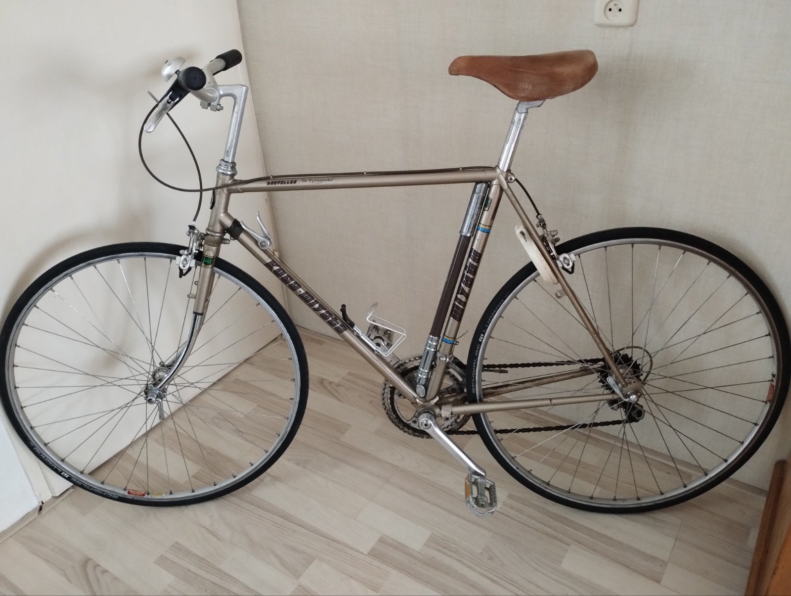 Koga Miyata racefiets - Klassieke racefiets, traveller, Fietsen en Brommers, Fietsen | Heren | Herenfietsen, Gebruikt, Velgrem