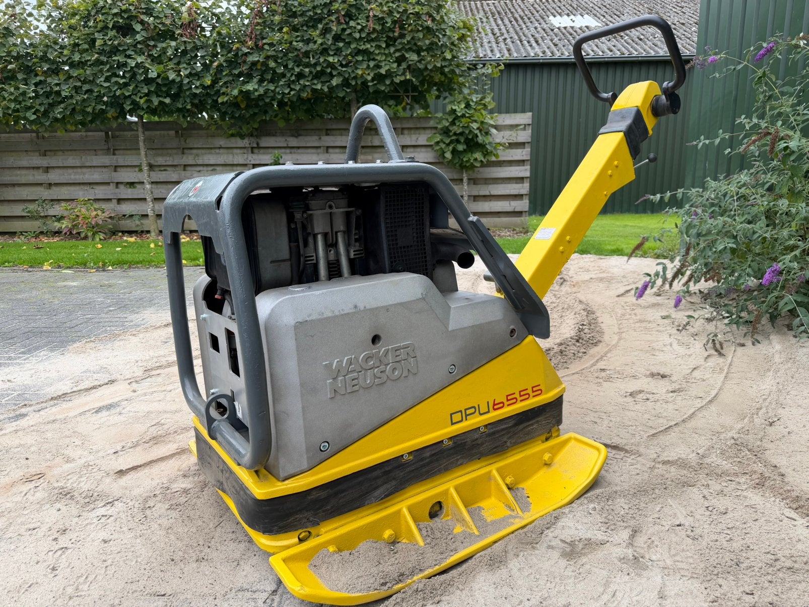 Wacker Neuson trilplaat DPU 6555 bj 2017, Ophalen, Gebruikt