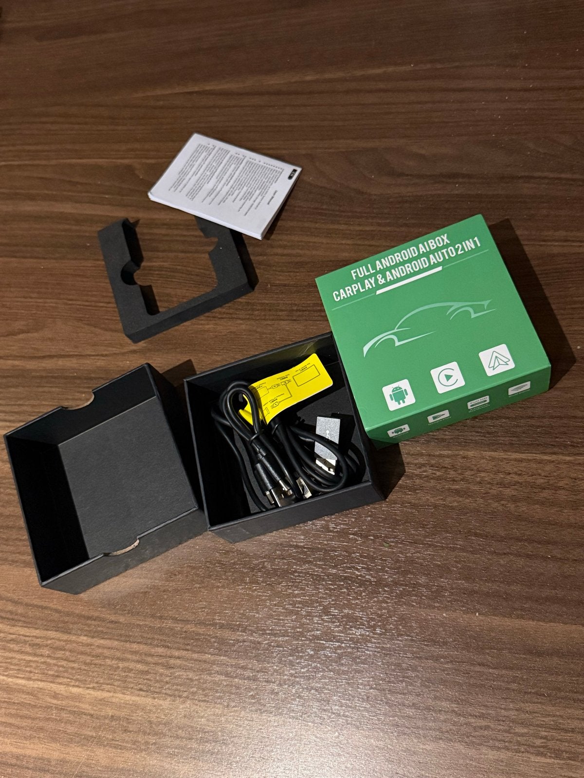 Full Android AI Box Carplay & Android Auto 2 in 1, Ophalen, Zo goed als nieuw