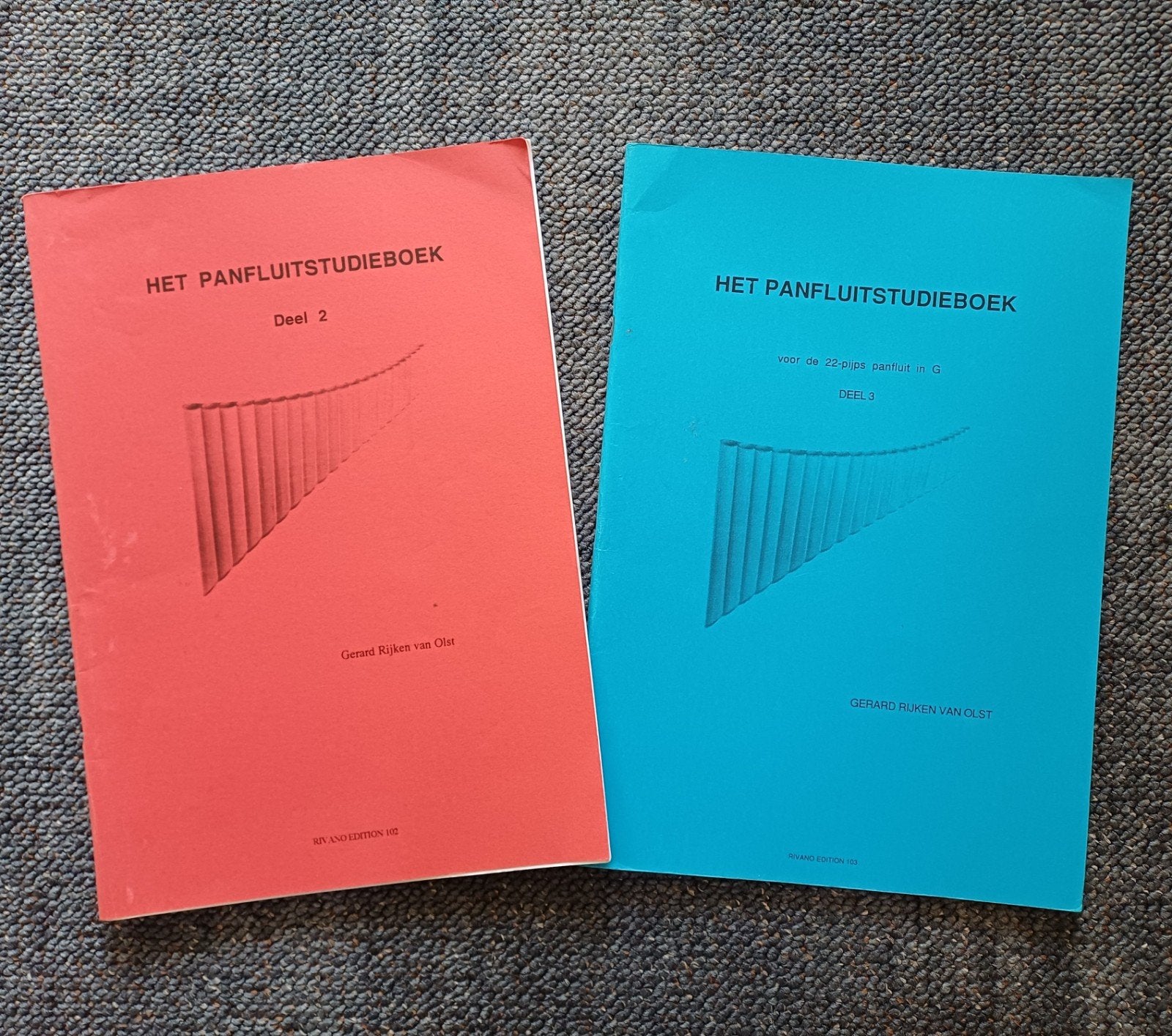 Het panfluit studieboek deel 2 + 3, izgst, Ophalen of Verzenden, Artiest of Componist, Klassiek