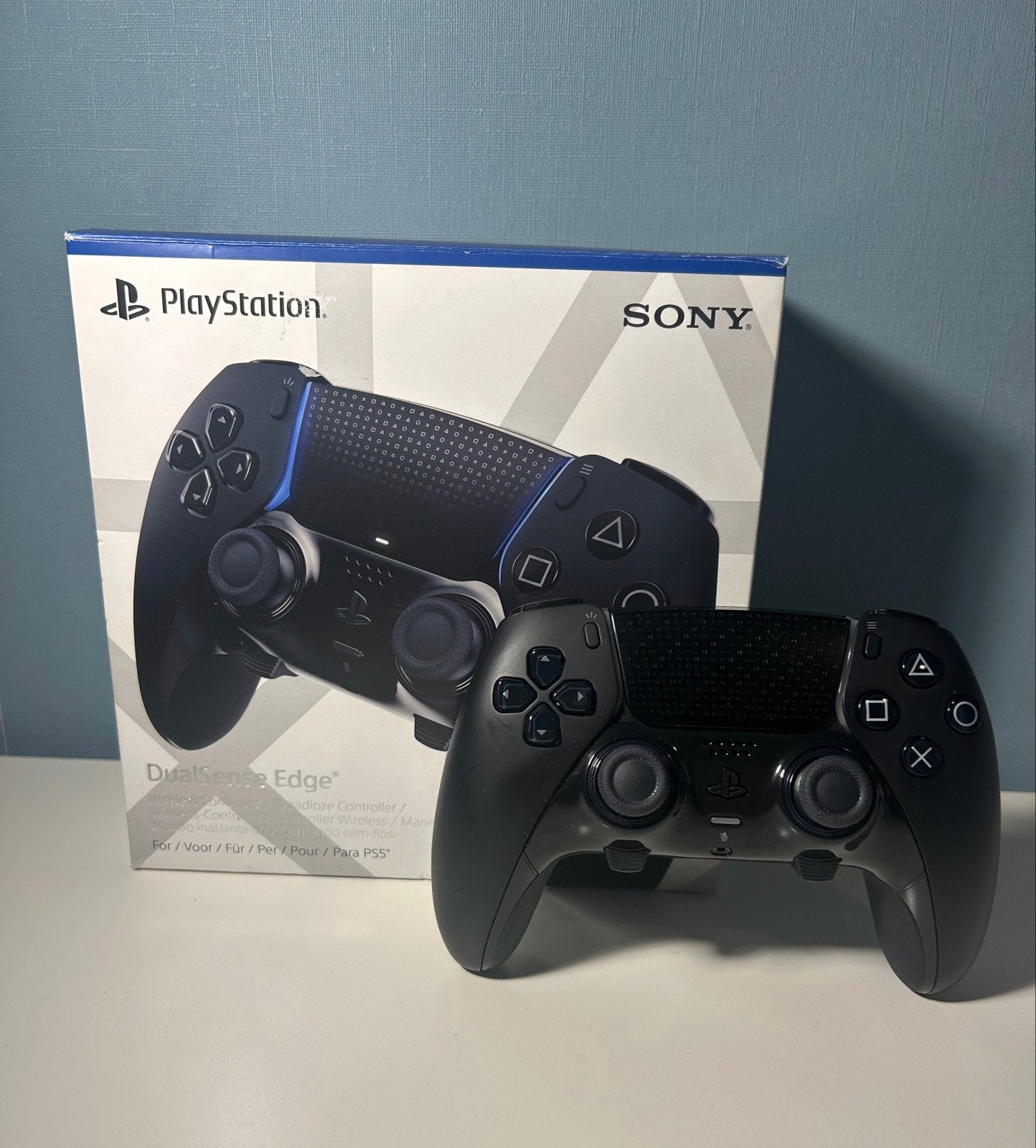 Sony DualSense Edge Controller voor PS5 - Zo goed als nieuw, PlayStation 5, Ophalen of Verzenden, Zo goed als nieuw, Controller