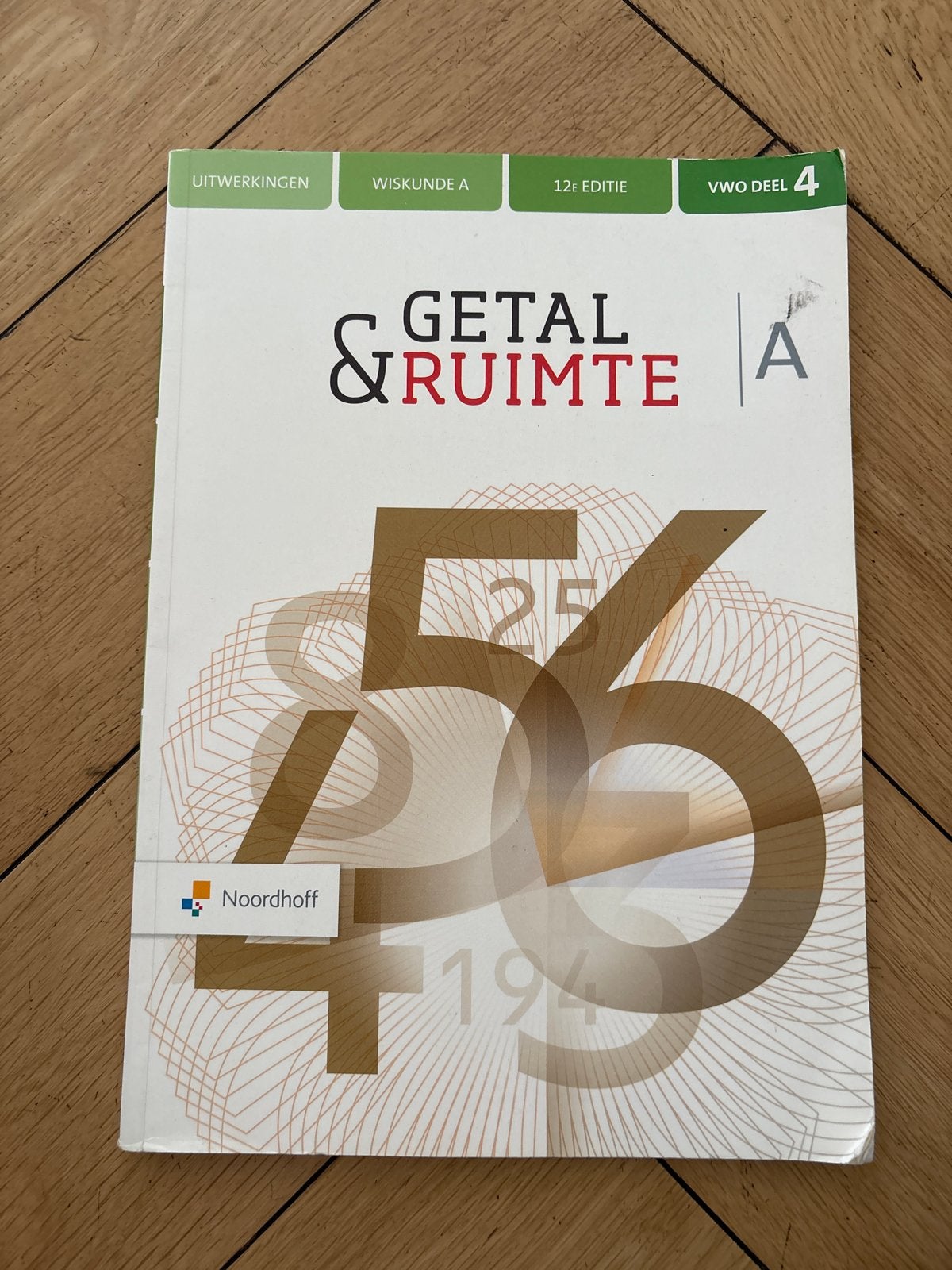 Gereedschap voor Wiskunde A VWO deel 4 - Getal & Ruimte, Boeken, Schoolboeken, Ophalen of Verzenden, Gelezen, VWO, Wiskunde A