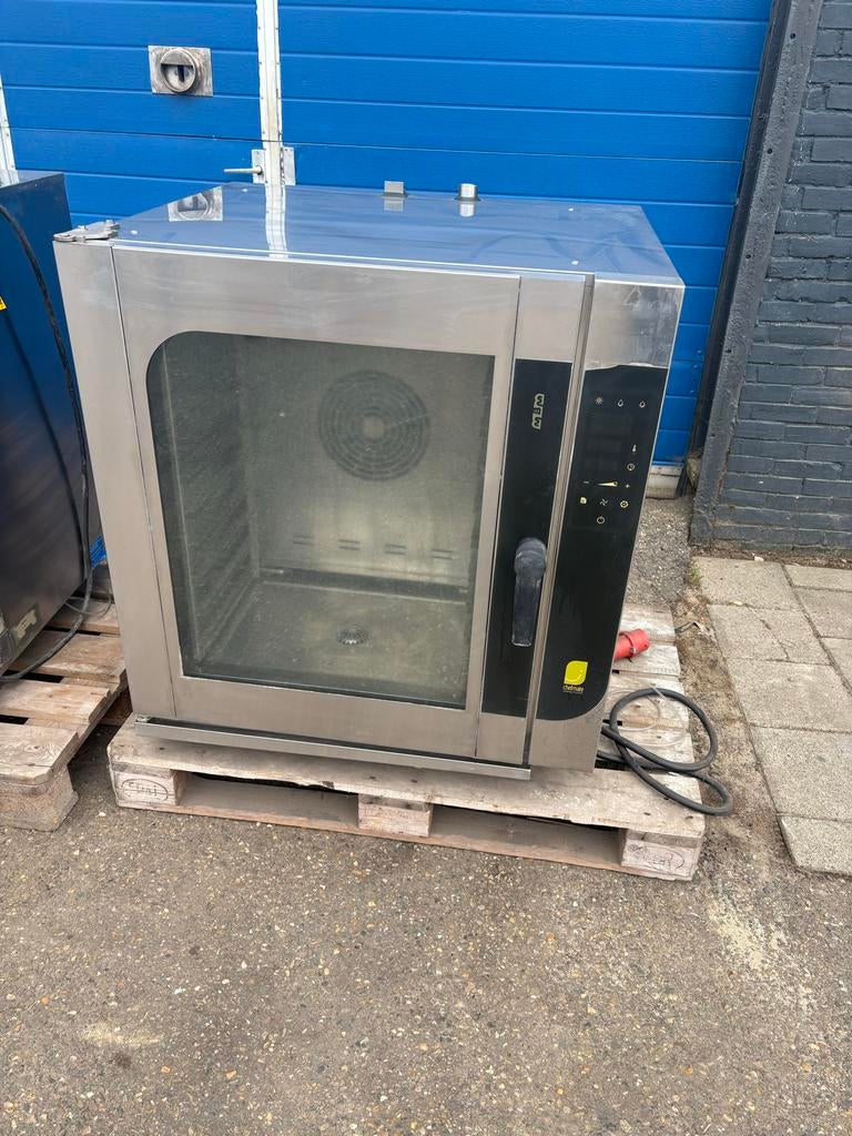 Twee hete luchtovens chefmate 1 met storing, Ophalen, Gebruikt, Ovens, Magnetrons en Steamers, K