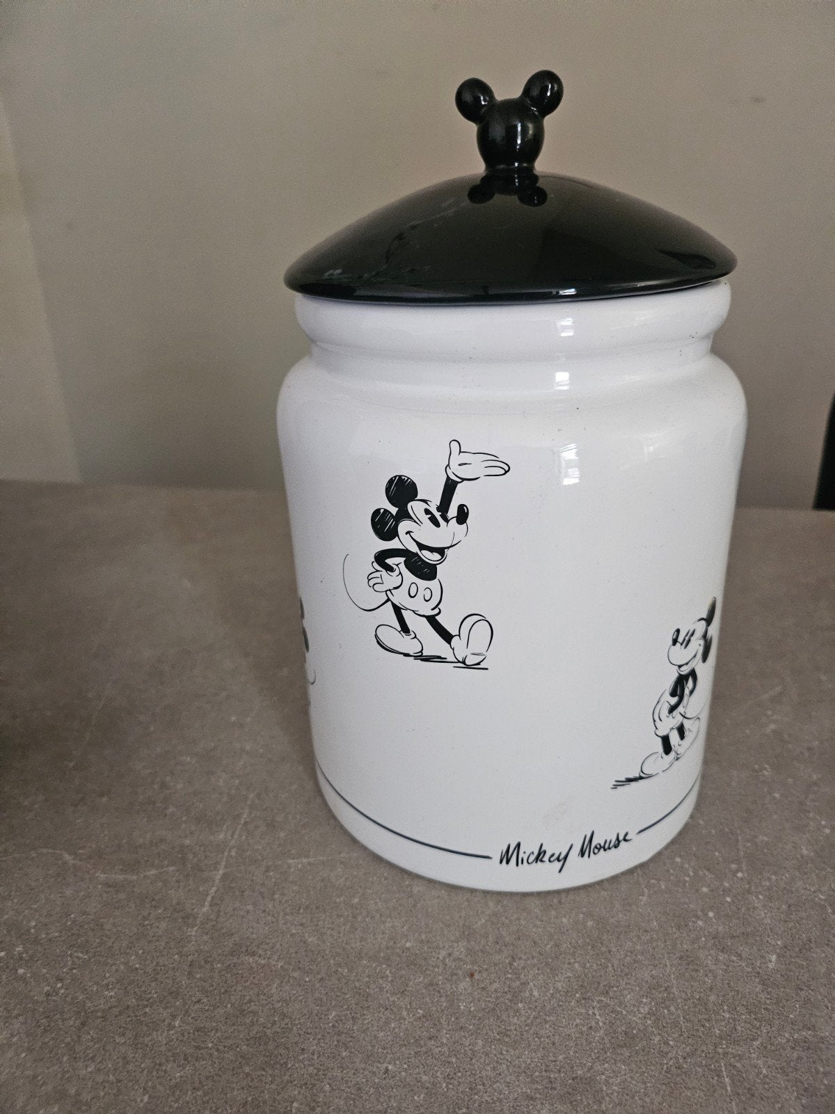 Disney koekjes pot Mickey, Ophalen of Verzenden, Zo goed als nieuw