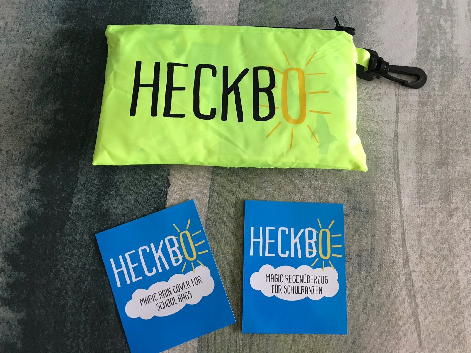Heckbo magische rugzak regenhoes haai unicorn kinderen, Verzenden, Nieuw, Heck bo