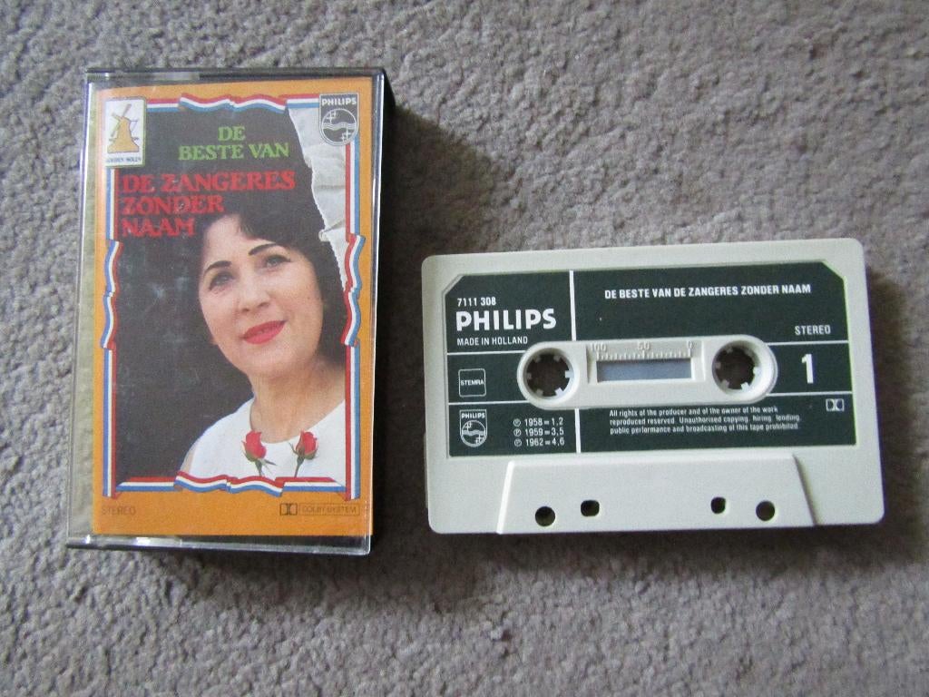 Cassette: De beste van Zangeres zonder Naam, Cd's en Dvd's, Cassettebandjes, Gebruikt, 1 bandje, Ophalen of Verzenden, Origineel