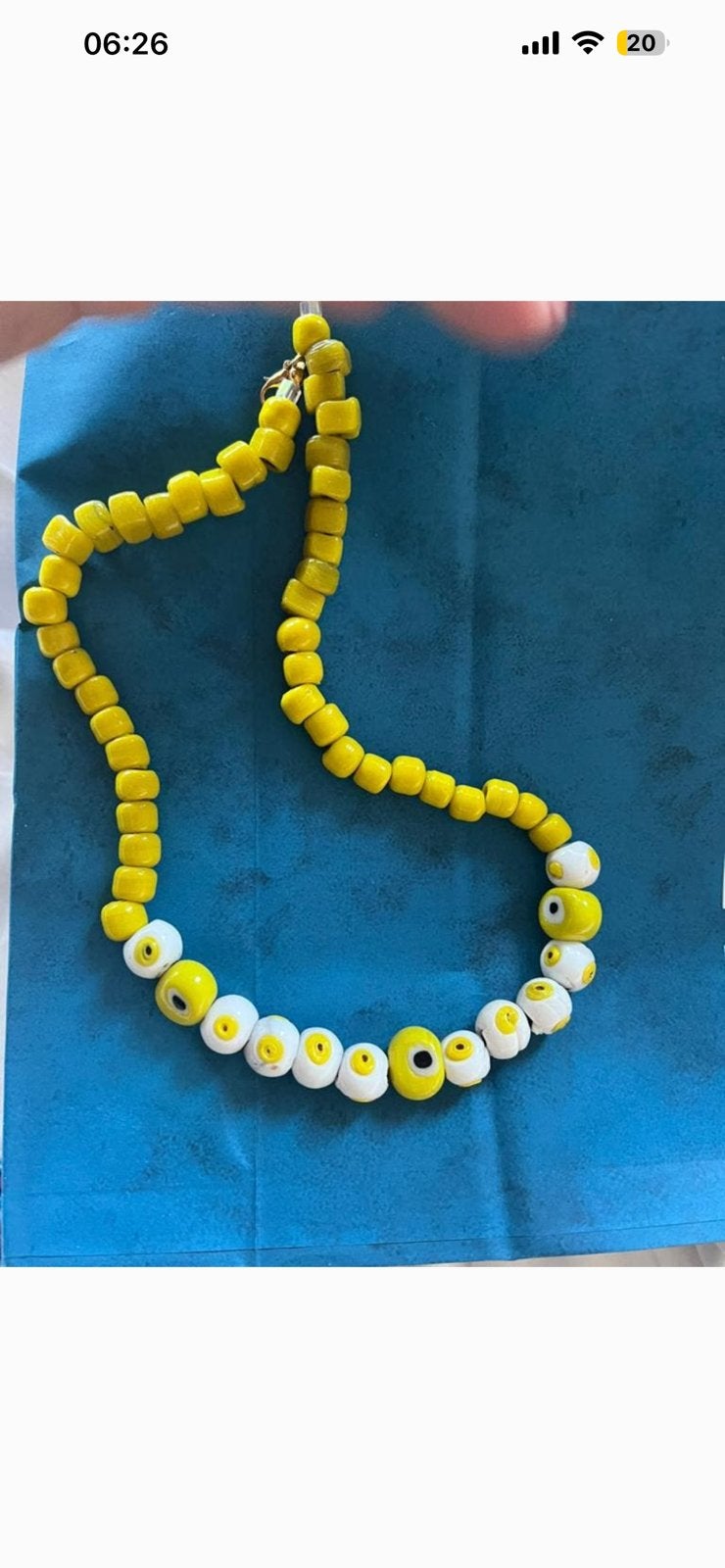 New- handmade bodrum bead collier- new, Ophalen of Verzenden, Zo goed als nieuw, Overige materialen