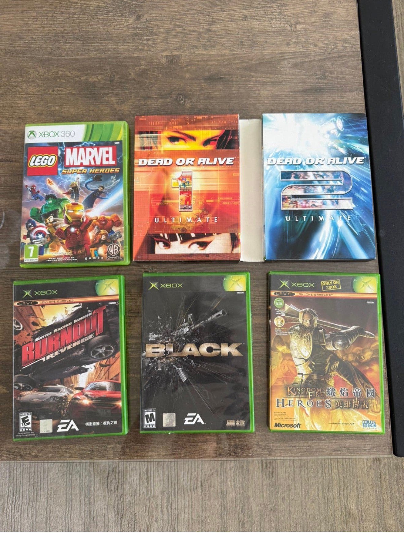 Xbox 6 game, 1 speler, Ophalen, Zo goed als nieuw, Vanaf 18 jaar