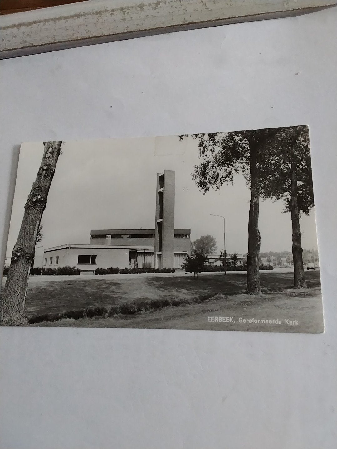 Oude Ansichtkaart Eerbeek Gereformeerde Kerk Gelopen, Ophalen of Verzenden, 1960 tot 1980, Gelopen, Gelderland