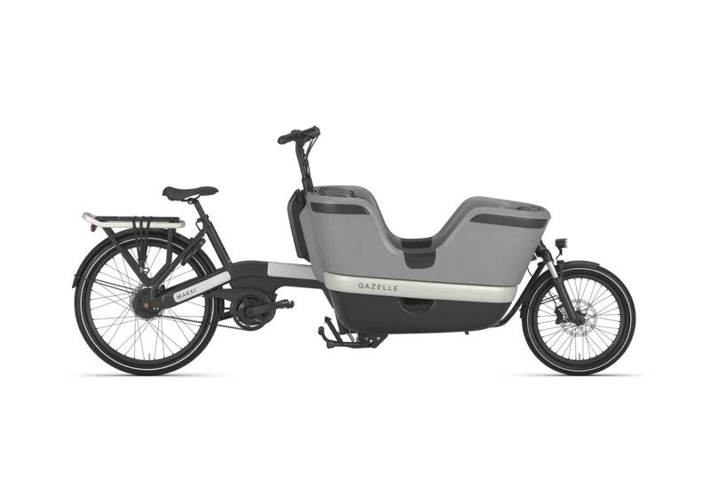 Gazelle Makki Load HMB Connect D49 ENV Elektrische Bakfiets, Fietsen en Brommers, Fietsen | Bakfietsen, Ophalen, 3 kinderen, Huif
