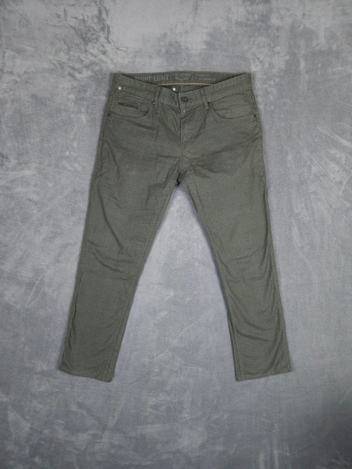 Pme Legend Broek Nightflight W34 Ingekort Slim Fit Groen, Maat 48/50 (M), ., Ophalen of Verzenden, Zo goed als nieuw