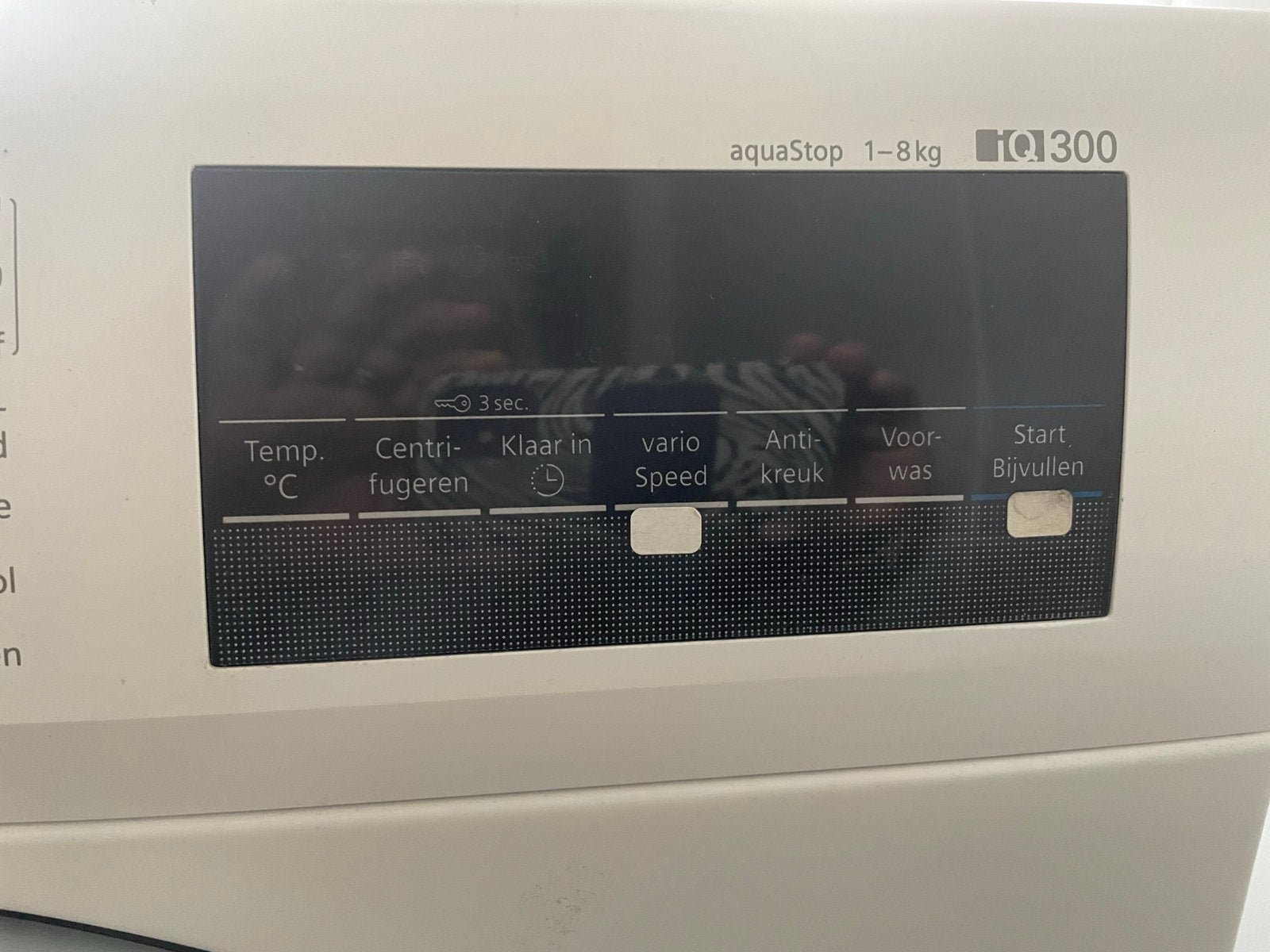 Siemens iQ300 Wasmachine 8kg - Extraklaase, Witgoed en Apparatuur, Ophalen, 1200 tot 1600 toeren, 8 tot 10 kg, Zo goed als nieuw
