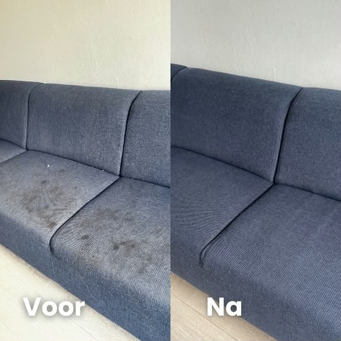 Najaars Actie bankstellen reinigen voor slechts 79 euro, Ophalen, Rechthoekig, 125 cm of meer, 125 cm of meer