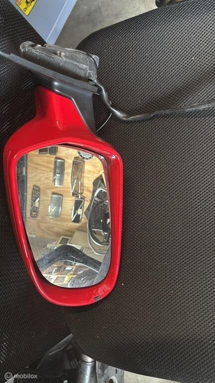 Buitenspiegel links rood Audi A3 8P ('03-'12) 601505, Auto-onderdelen, Audi, Gebruikt