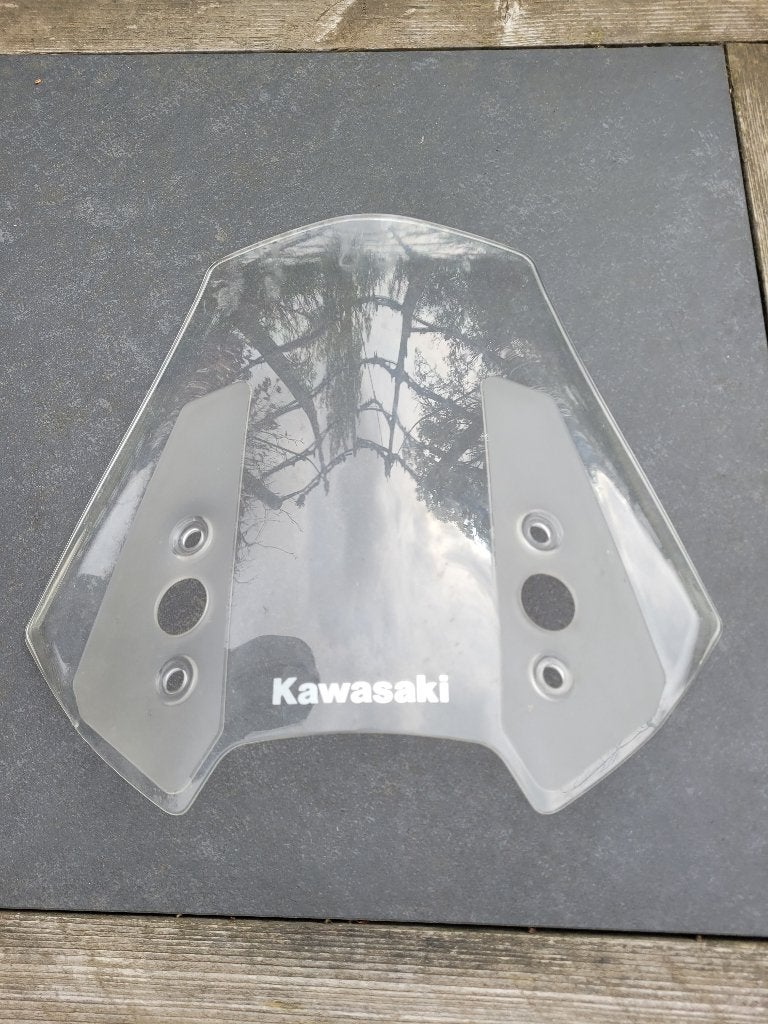 Kawasaki Versys 650 Origineel Windscherm 2015-2019, Ophalen of Verzenden, Gebruikt