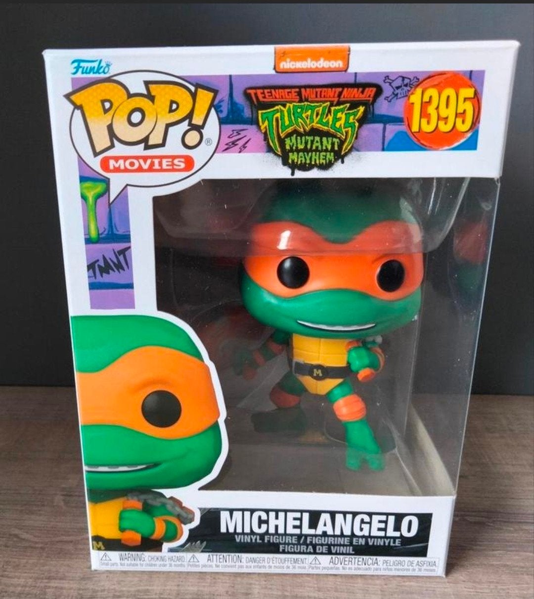 1393 Michelangelo Teenage Mutant Ninja Turtles Funko Pop, Verzamelen, Ophalen of Verzenden