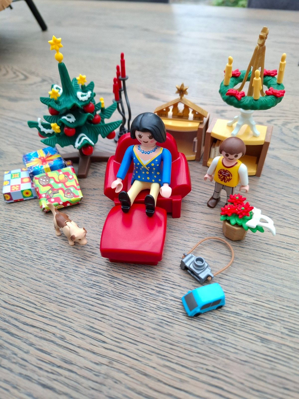 Playmobil Kerstavond Set - compleet, Ophalen of Verzenden, Gebruikt, Complete set