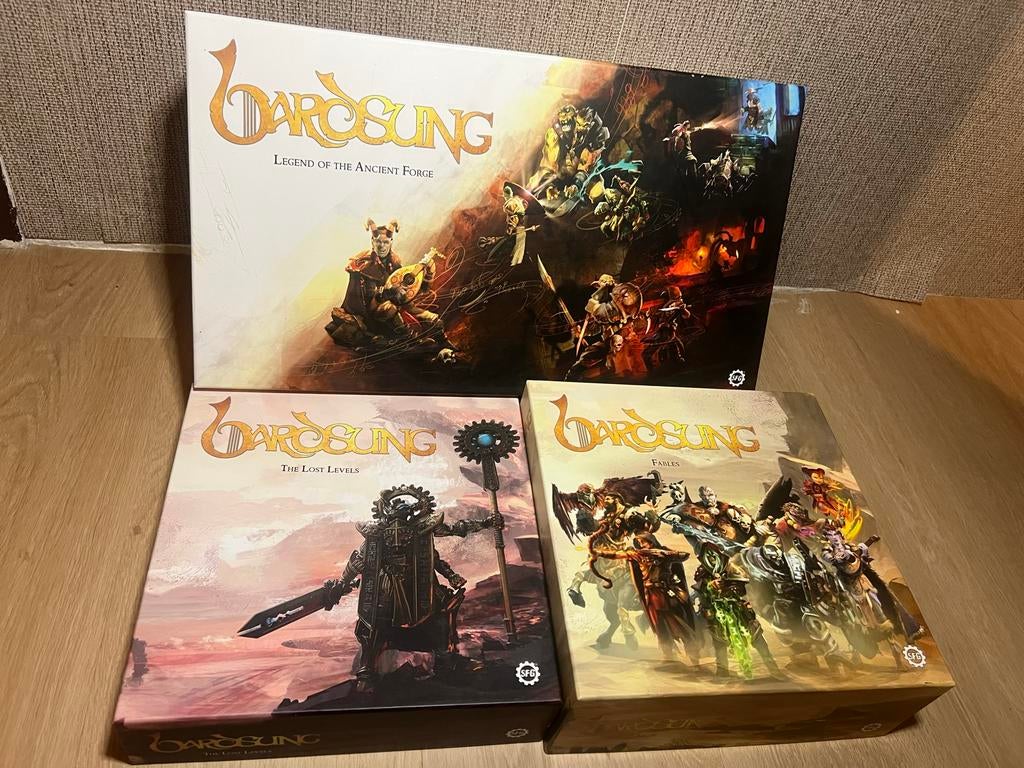 Bardsung kickstarter KS, Een of twee spelers, Ophalen of Verzenden, Zo goed als nieuw