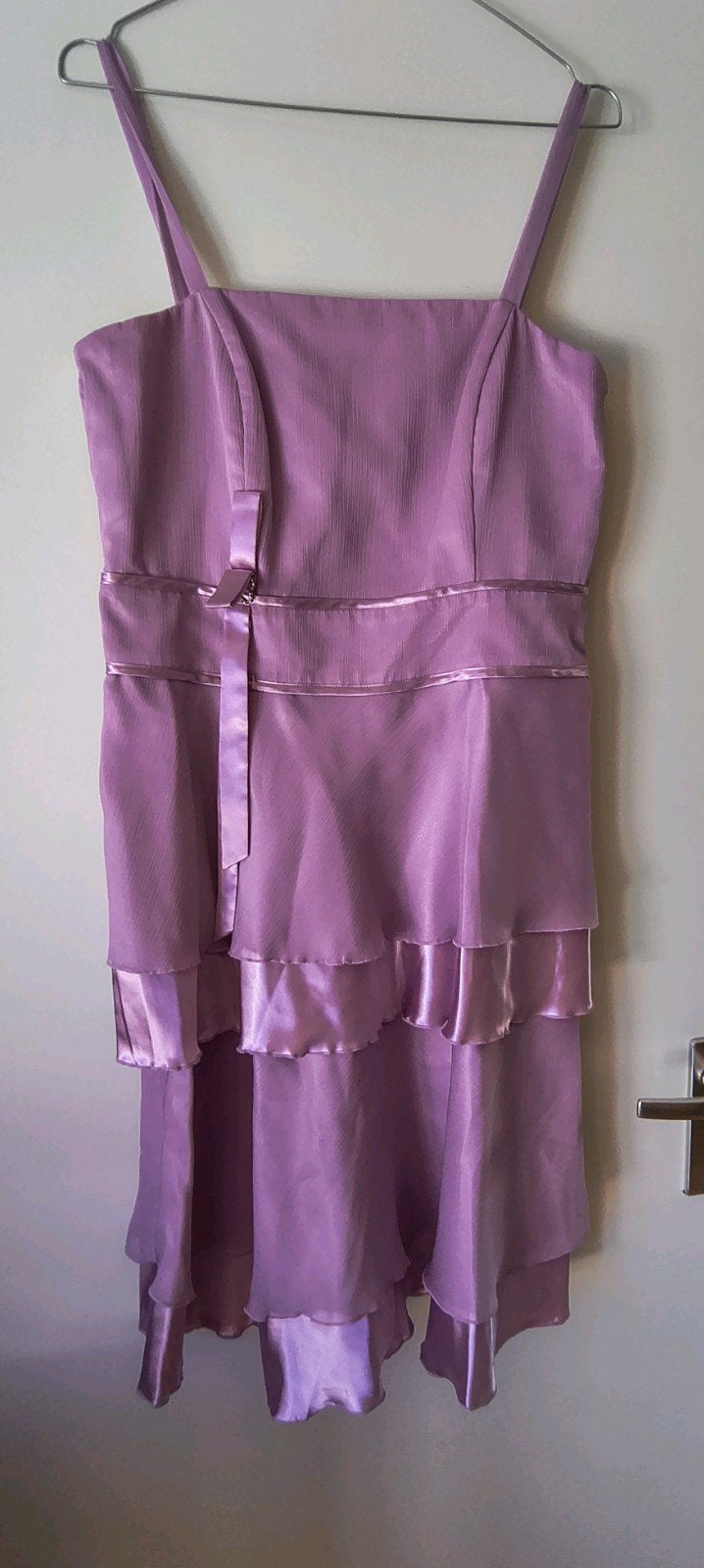 Leuk roze/lila cocktailjurkje Vera Mont, Maat 42/44 (L), Ophalen of Verzenden, Zo goed als nieuw, Roze