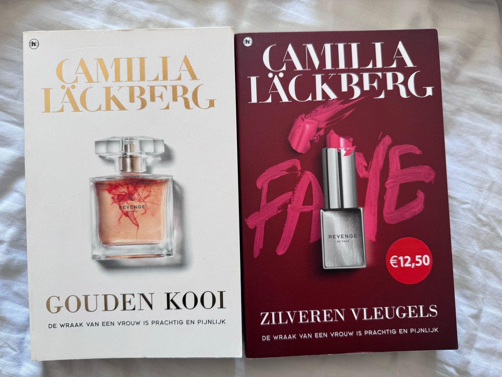 Camilla Läckberg: Gouden Kooi & Zilveren Vleugels (2 boeken), Ophalen, Gelezen, Scandinavië