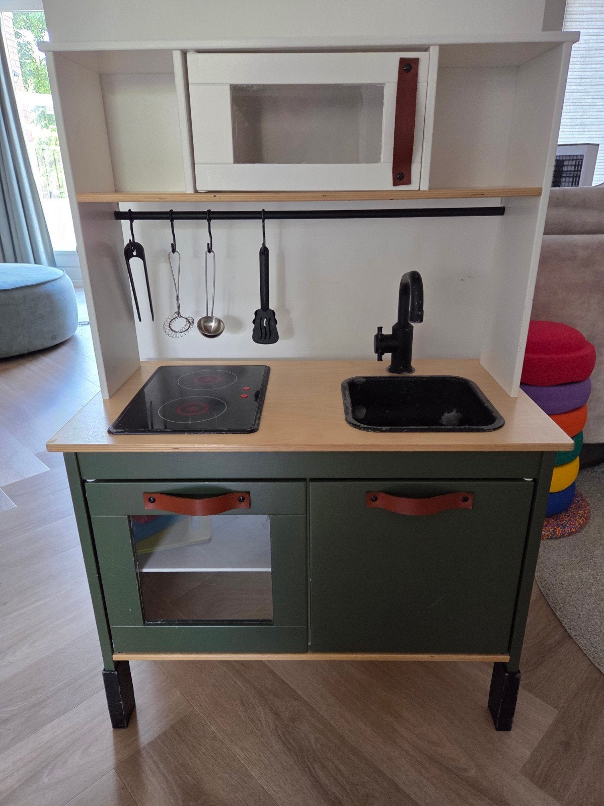 Ikea keukentje met accessoires, Ophalen, Gebruikt