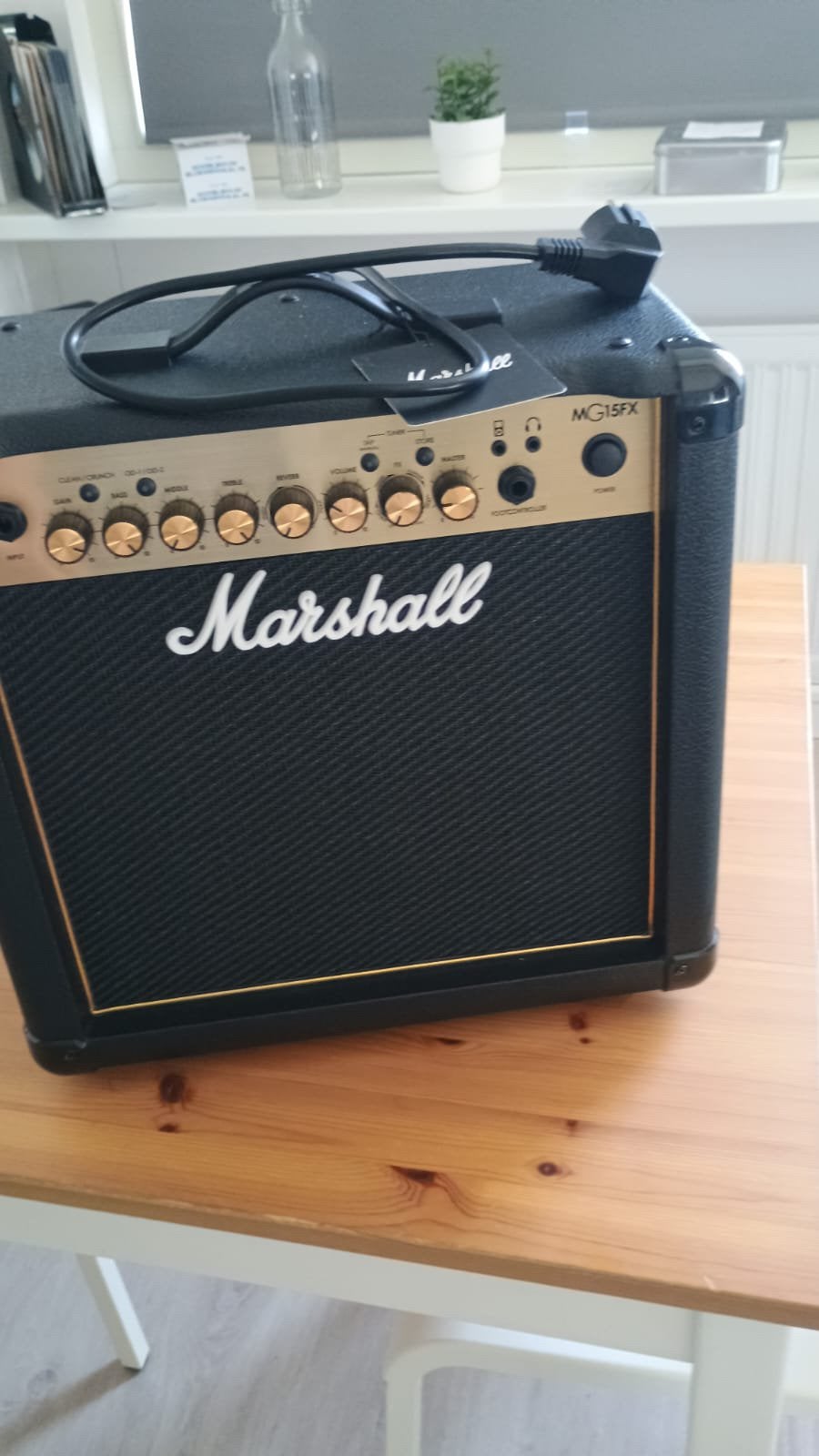Marshall MG15FX Gold gitaarversterker - Nieuw in doos, Ophalen of Verzenden, Nieuw, Gitaar, Minder dan 50 watt