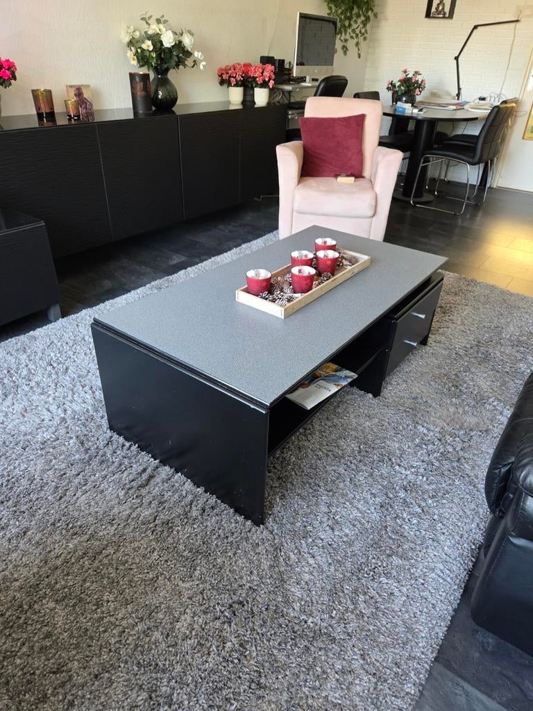 Salontafel, Ophalen, Gebruikt, 100 tot 150 cm, 50 tot 100 cm